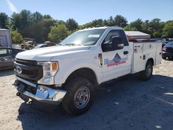 Salvage trucks for sale at Mendon, MA auction: 2022 Ford F350 Super Duty