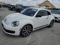 Salvage cars for sale at Grand Prairie, TX auction: 2012 Volkswagen Beetle