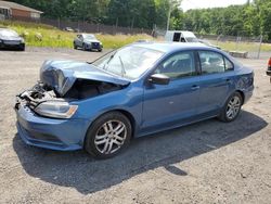 Salvage cars for sale at Finksburg, MD auction: 2015 Volkswagen Jetta Base