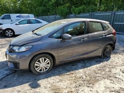 Salvage cars for sale at Candia, NH auction: 2015 Honda FIT LX