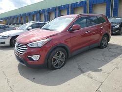 Vehiculos salvage en venta de Copart Columbus, OH: 2016 Hyundai Santa FE SE