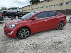 Salvage cars for sale at Opa Locka, FL auction: 2016 Hyundai Elantra SE