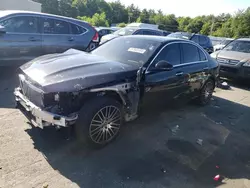 Salvage cars for sale at Exeter, RI auction: 2022 Mercedes-Benz C 300 4matic