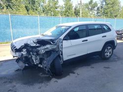 Salvage SUVs for sale at auction: 2015 Jeep Cherokee Sport