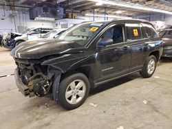 Salvage cars for sale at Wheeling, IL auction: 2016 Jeep Compass Sport