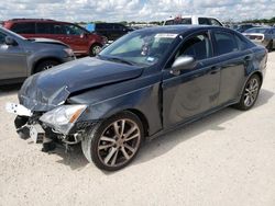 Salvage cars for sale at San Antonio, TX auction: 2008 Lexus IS 250