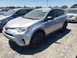 Salvage cars for sale from Copart Sacramento, CA: 2018 Toyota Rav4 LE