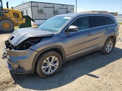 Salvage cars for sale from Copart Bismarck, ND: 2015 Toyota Highlander LE