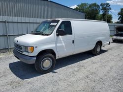 Ford salvage cars for sale: 2000 Ford Econoline E250 Van