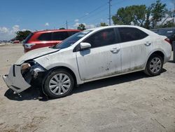 Salvage cars for sale from Copart Riverview, FL: 2016 Toyota Corolla L