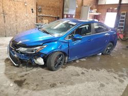 Salvage cars for sale at Ebensburg, PA auction: 2017 Chevrolet Cruze LT