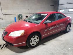 Salvage cars for sale from Copart Blaine, MN: 2006 Pontiac G6 SE1