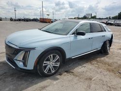 Salvage cars for sale at Oklahoma City, OK auction: 2024 Cadillac Lyriq Tech