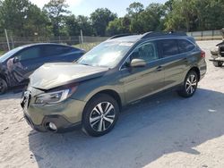 Subaru Outback 2.5i Limited salvage cars for sale: 2019 Subaru Outback 2.5I Limited