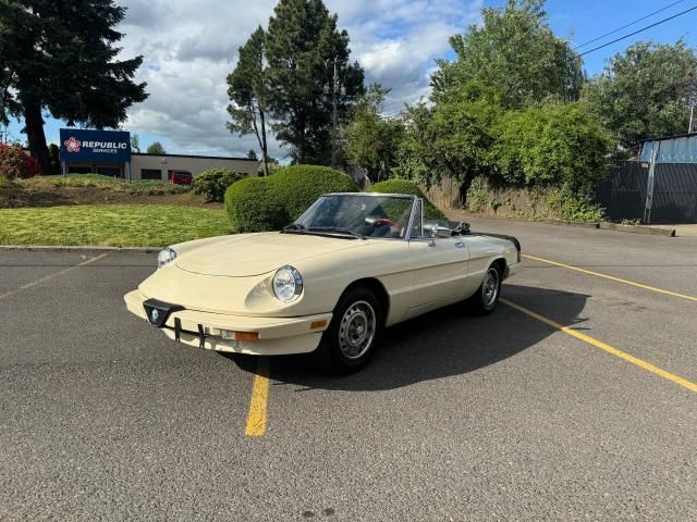 1985 Alfa Romeo Veloce 2000 Spider