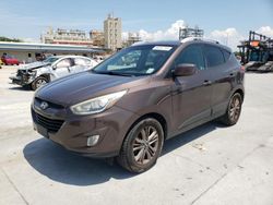 Salvage cars for sale from Copart New Orleans, LA: 2015 Hyundai Tucson Limited