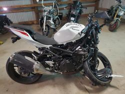 Salvage motorcycles for sale at Rapid City, SD auction: 2023 Kawasaki ER400 D