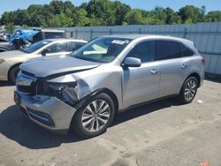 Acura mdx Technology salvage cars for sale: 2016 Acura MDX Technology