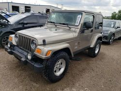 2004 Jeep Wrangler / TJ Sahara en venta en Elgin, IL