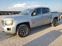 Salvage cars for sale at Andrews, TX auction: 2017 GMC Canyon SLE