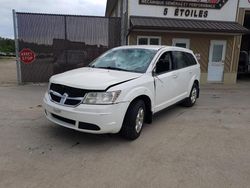 Salvage cars for sale from Copart Montreal Est, QC: 2010 Dodge Journey SE