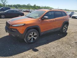 Jeep salvage cars for sale: 2016 Jeep Cherokee Trailhawk