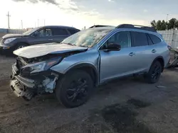 Salvage cars for sale at Greenwood, NE auction: 2021 Subaru Outback Onyx Edition XT