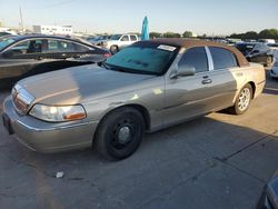 Salvage cars for sale at Grand Prairie, TX auction: 2008 Lincoln Town Car Signature Limited