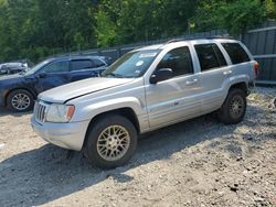 Salvage cars for sale at Candia, NH auction: 2004 Jeep Grand Cherokee Limited