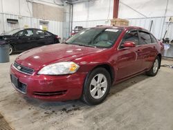 Salvage cars for sale at Mcfarland, WI auction: 2008 Chevrolet Impala LT
