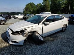 Salvage cars for sale at auction: 2015 Ford Fusion S