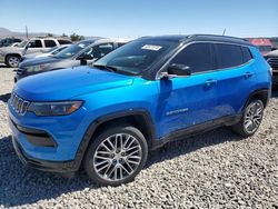 Salvage cars for sale at Reno, NV auction: 2022 Jeep Compass Limited