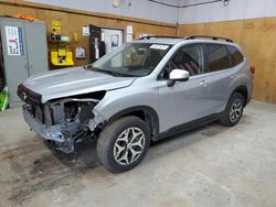 Salvage cars for sale at Kincheloe, MI auction: 2024 Subaru Forester Premium