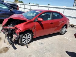 Salvage cars for sale at Kansas City, KS auction: 2015 Toyota Corolla L