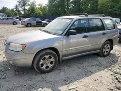 Salvage cars for sale at Waldorf, MD auction: 2007 Subaru Forester 2.5X