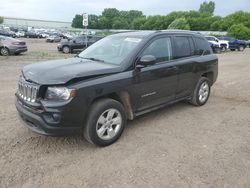 Salvage cars for sale at Davison, MI auction: 2017 Jeep Compass Latitude