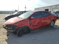 Salvage cars for sale at Jacksonville, FL auction: 2017 Toyota Corolla L