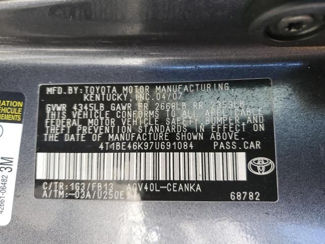 2007 Toyota Camry CE