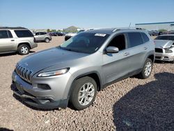 Jeep salvage cars for sale: 2015 Jeep Cherokee Latitude