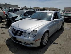 Salvage cars for sale at Martinez, CA auction: 2007 Mercedes-Benz E 350