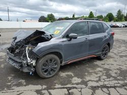 Salvage cars for sale at Portland, OR auction: 2022 Subaru Forester Sport