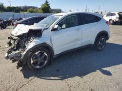 Salvage cars for sale at Vallejo, CA auction: 2018 Honda HR-V EX