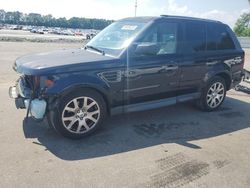 Land Rover salvage cars for sale: 2009 Land Rover Range Rover Sport HSE