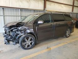 Salvage cars for sale from Copart Mocksville, NC: 2012 Toyota Sienna Sport
