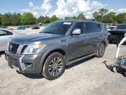 Salvage cars for sale at Madisonville, TN auction: 2018 Nissan Armada SV