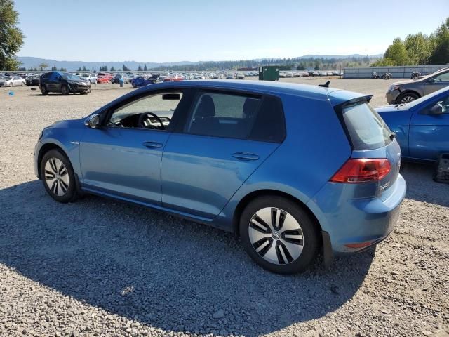 2016 Volkswagen E-GOLF SE