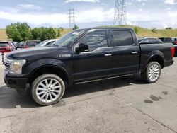 Salvage cars for sale from Copart Littleton, CO: 2019 Ford F150 Supercrew