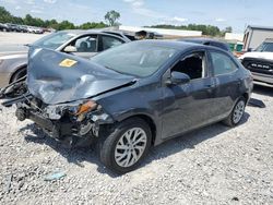 Salvage cars for sale from Copart Hueytown, AL: 2017 Toyota Corolla L