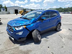 Salvage cars for sale at Gaston, SC auction: 2021 Ford Ecosport Titanium