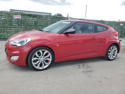 Vehiculos salvage en venta de Copart Orlando, FL: 2013 Hyundai Veloster